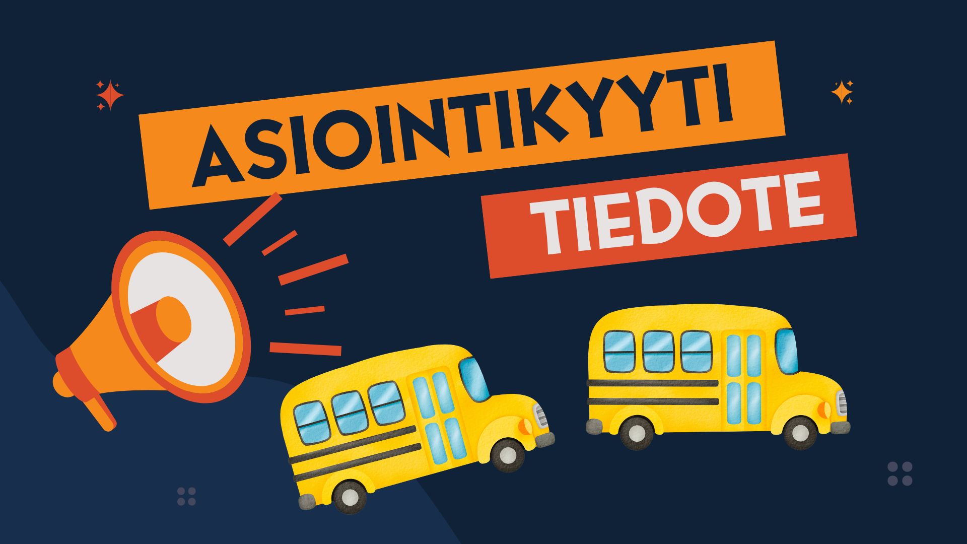 Tärkeä tiedote asiointikyydeistä!